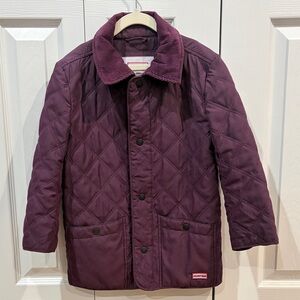 Hunter Kids Quilted Purple Jacket